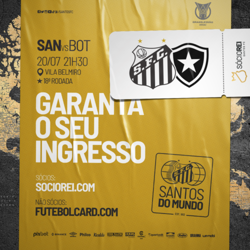 Ingressos Archives - Santos Futebol Clube