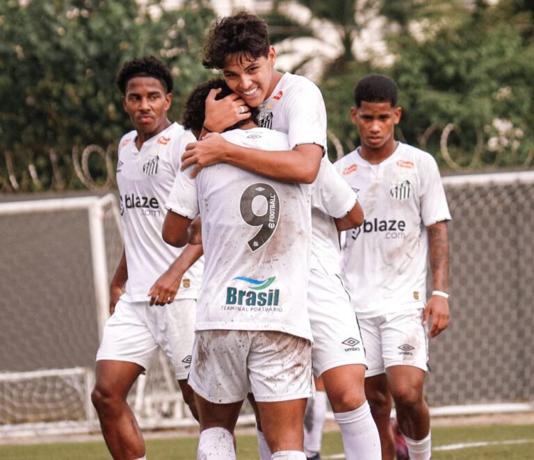 Santos FC goleia Aguaí e lidera grupo na segunda fase do Paulista Sub ...